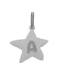 Médaille Etoile M Alphabet Enfant en Or à Personnaliser