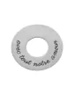 Médaille à Personnaliser en Or Cercle