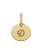 Petite Médaille Ronde Personnalisable en Or