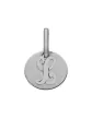 Petite Médaille Ronde Initiale Personnalisable en Or