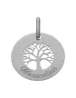 Médaille Or Arbre de Vie Personnalisable