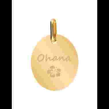 Médaille Ovale S Ohana image cachée