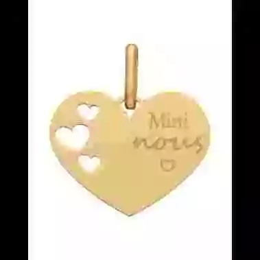 Médaille Coeur M Ajourée Coeurs Mini Nous image cachée