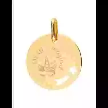 Médaille Ronde S Ajourée Étoile Filante You Are Magical image cachée