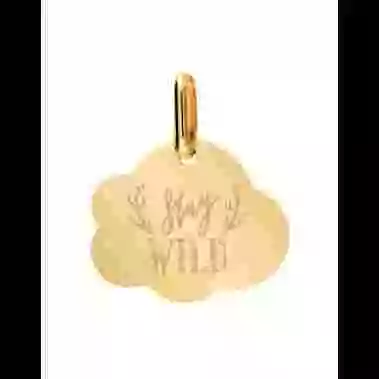 Médaille Nuage M Stay Wild image cachée