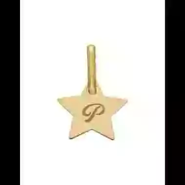 Petite Médaille Étoile en Or Personnalisable image cachée