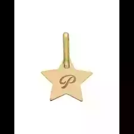 Petite M&eacute;daille &Eacute;toile en Or Personnalisable image cachée