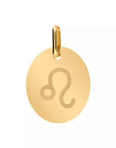 Médaille Ovale M Signe Zodiaque