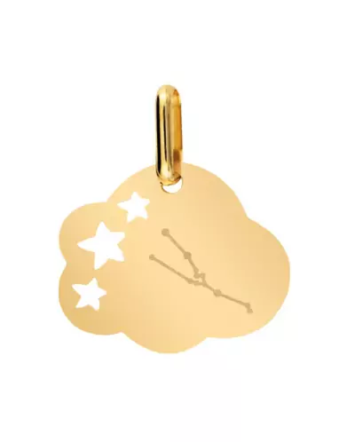 Médaille Nuage M Ajourée Étoiles Constellation