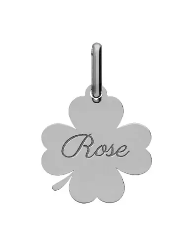 Pendentif Trèfle en Or à Personnaliser