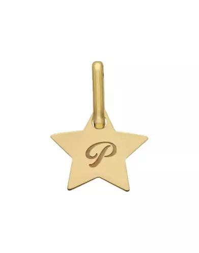 Petite Médaille Étoile en Or Personnalisable