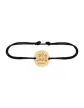 Bracelet Rond en Or sur cordon à personnaliser avec un dessin