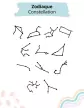 Bracelet Ovale Cordon Constellation Or Personnalisable
