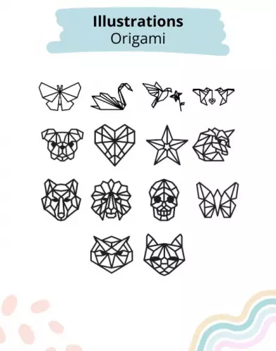 Médaille Ovale M Ajourée Papillons Papillon Origami