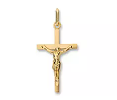 Croix Christ en Or