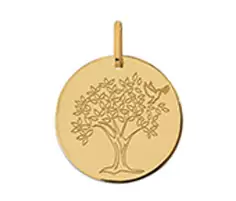 Médaille Arbre de Vie en Or