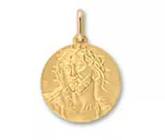 M&eacute;daille Christ en Or