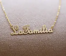 Collier Pr&eacute;nom