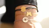 Bracelets personnalisés or